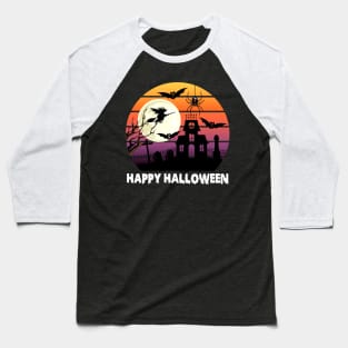 Happy Halloween Baseball T-Shirt